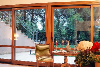 Ventanas de aluminio-madera